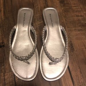 Dressy Silver Sandals